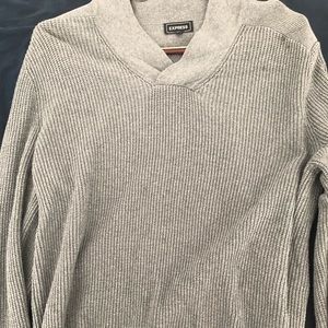 Gray Express Cardigan